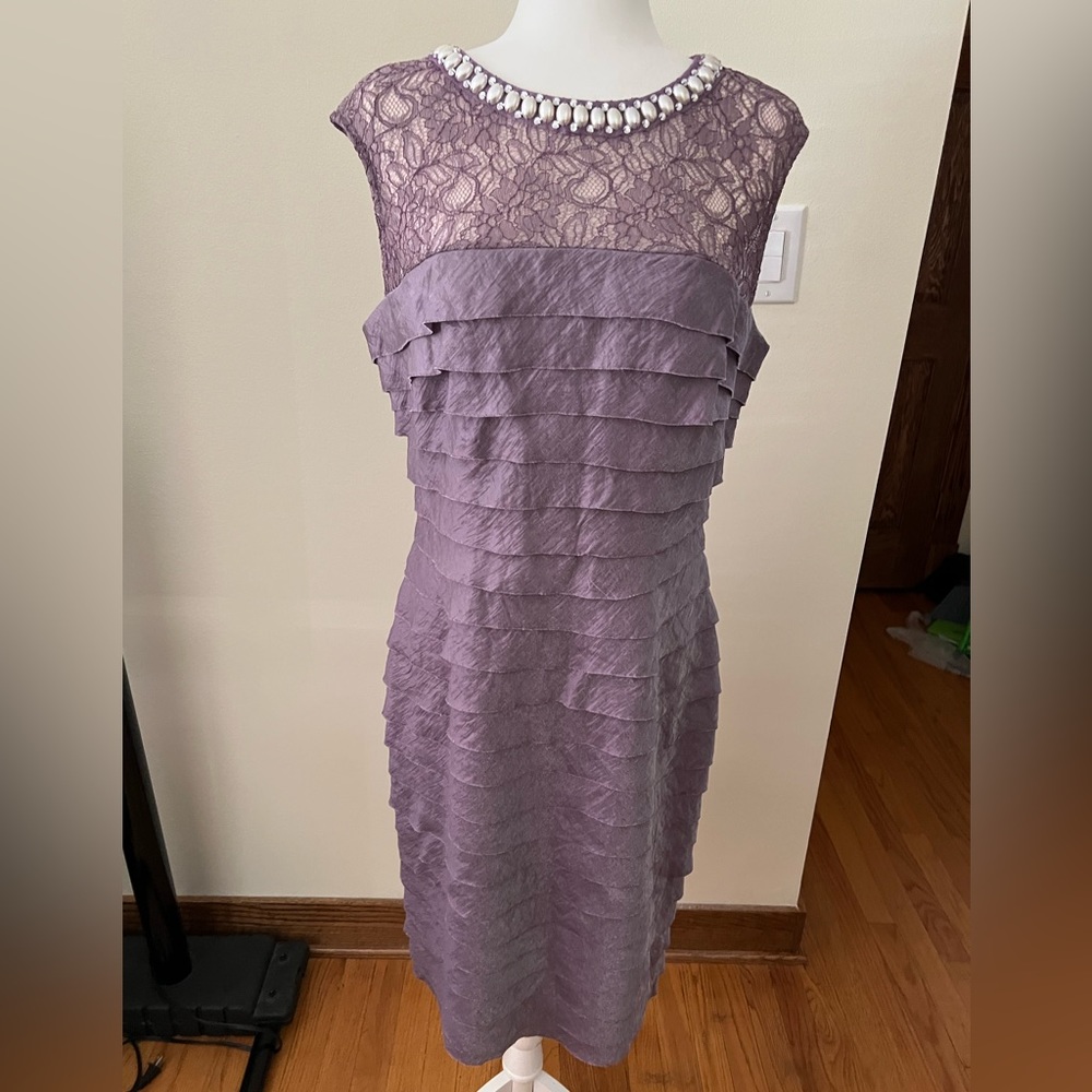 Special occasion lavender dress